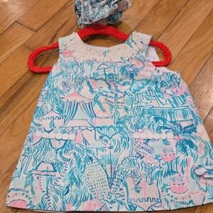 12-18 months  Bright Agate Green Shift Dress